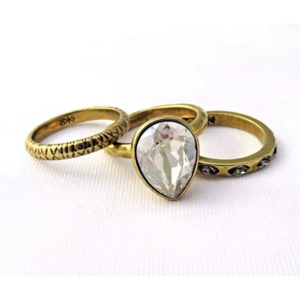 New With Tags - Silpada Shine Bright Stack Ring - KRR0103, Size 5.5